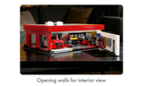 CaDA Shell Service Station with Car 1697 Pieces Brick Model Kit C66025W