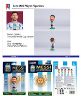CaDA Lionel Messi Argentina 2026 Mini 7cm Action Figure (Smiling Edition) C56053W