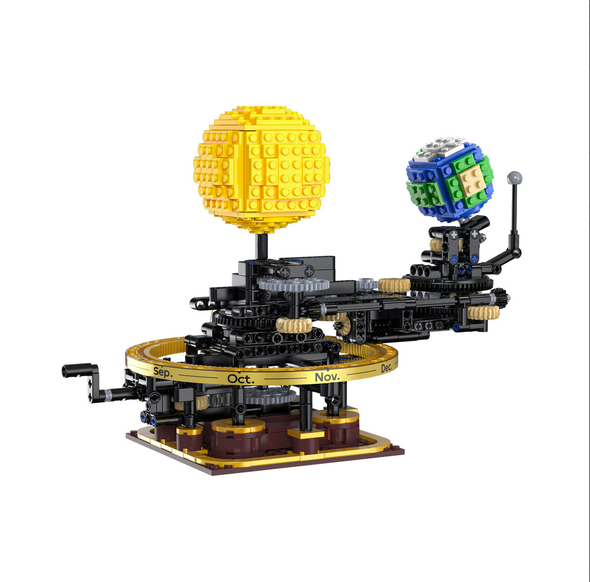 CaDA Mini Mechanical Solar System 651 Pieces Brick Model Kit C71009W