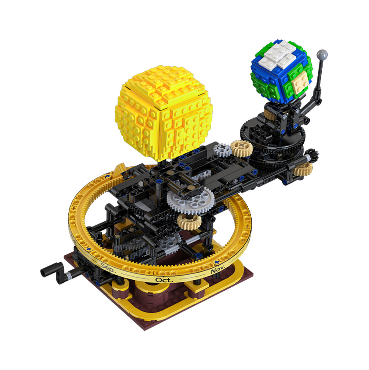 CaDA Mini Mechanical Solar System 651 Pieces Brick Model Kit C71009W