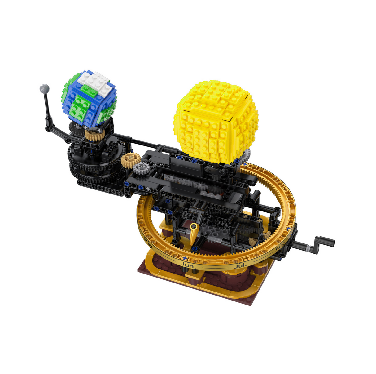 CaDA Mini Mechanical Solar System 651 Pieces Brick Model Kit C71009W