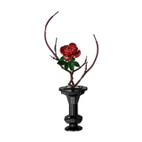 CaDA Artisan Oriental Floral Art: Rouge Dawn 363 pcs Brick Model Kit C59036W