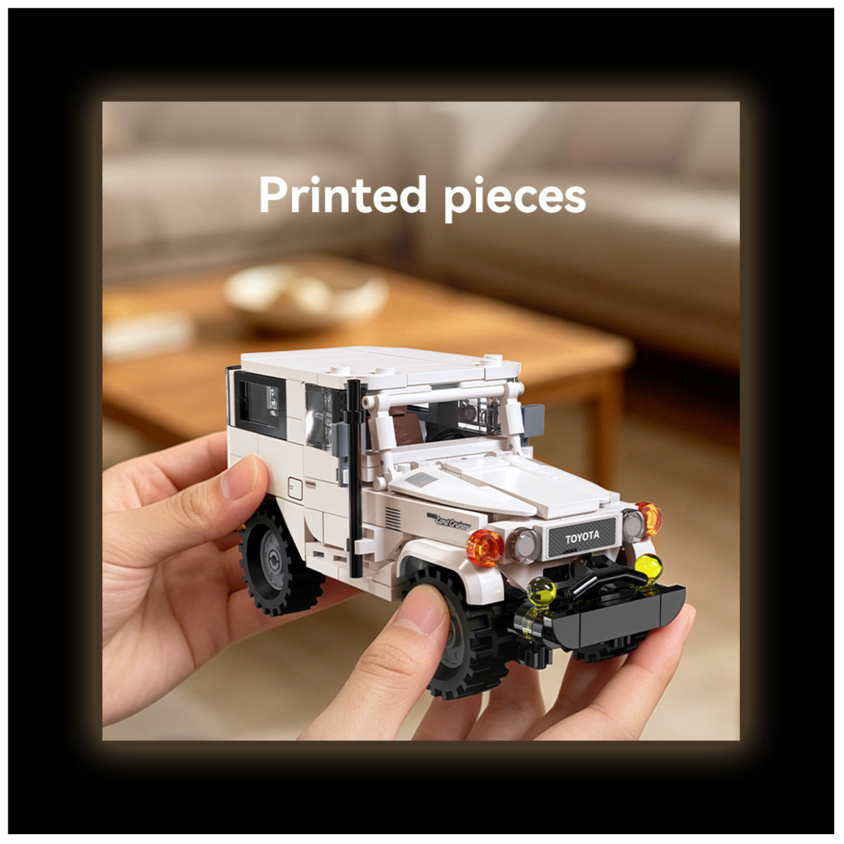 CaDA Toyota FJ40 Land Cruiser 1:24 373 Pieces Brick Model Kit C55042W