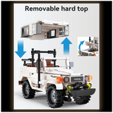 CaDA Toyota FJ40 Land Cruiser 1:24 373 Pieces Brick Model Kit C55042W