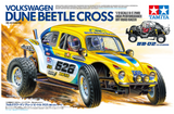Tamiya RC Volkswagen Dune Beetle Cross BB-02 Item #58757 + ESC and Motor Bundle