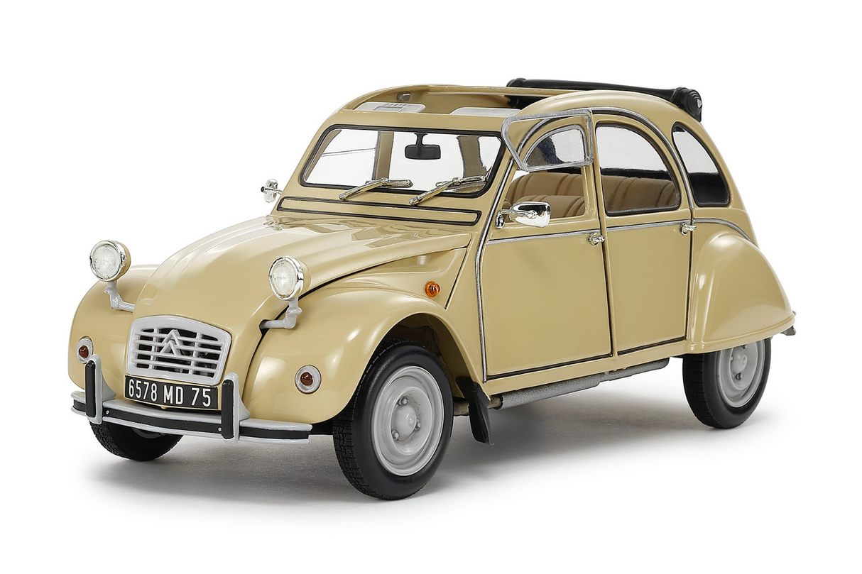 Tamiya Citroën 2CV 1/24 Plastic Model Kit - Item #25415