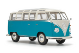 Tamiya Volkswagen Type 2 (T1) Blue & White (Clic Loc) 1/24 Plastic Model Kit - Item #28102