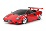 Tamiya RC Lamborghini Countach 5000S (TT-02) Limited Edition 1:10 Scale Assembly Kit - Item #47527