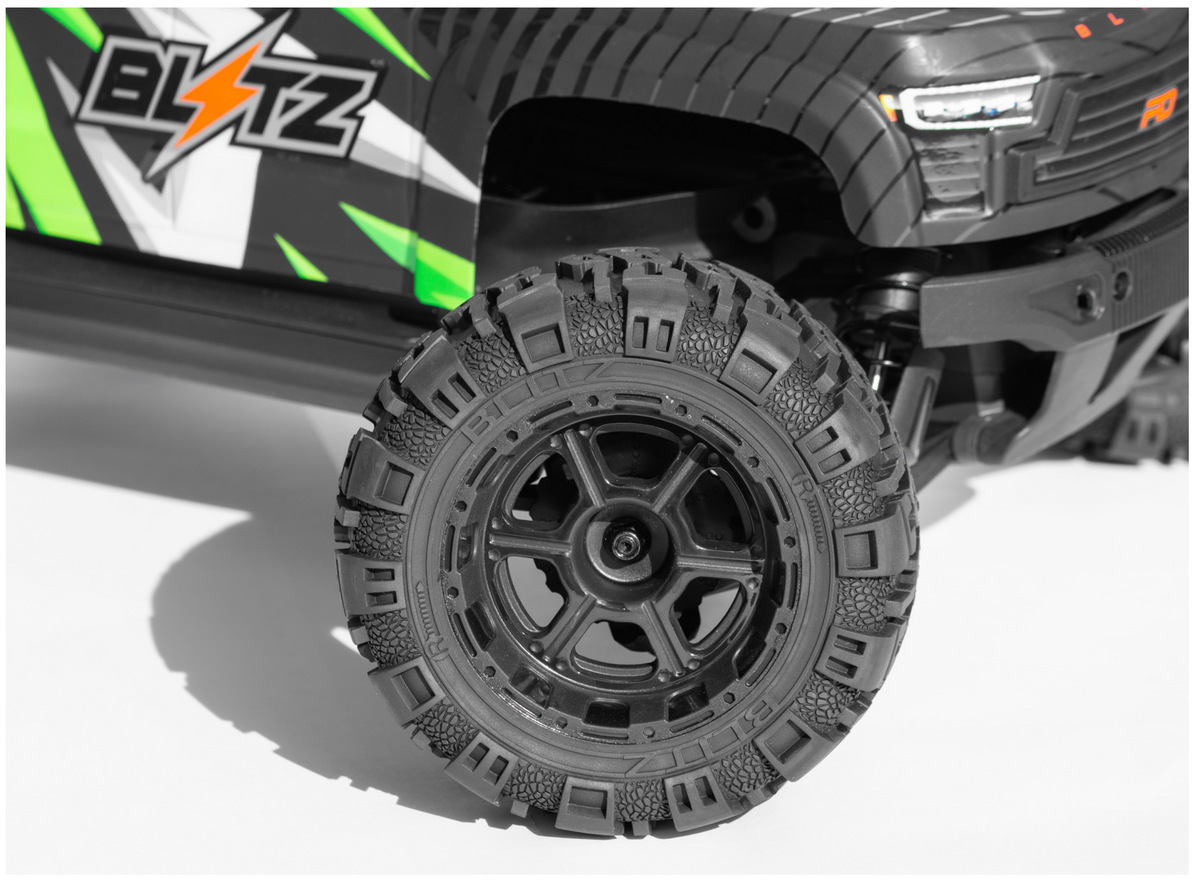 PD Racing Blitz 3S RC RTR Brushless 4WD Truck 1/10 Scale - Item #BS951R-G
