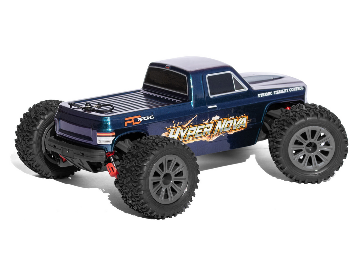 PD Racing Hyper Nova 2S RC RTR Brushless 4WD Truck 1/16 Scale - Item #PD303-P