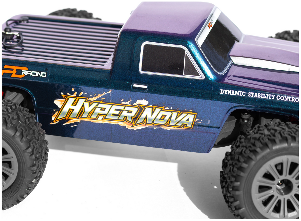 PD Racing Hyper Nova 2S RC RTR Brushless 4WD Truck 1/16 Scale - Item #PD303-P