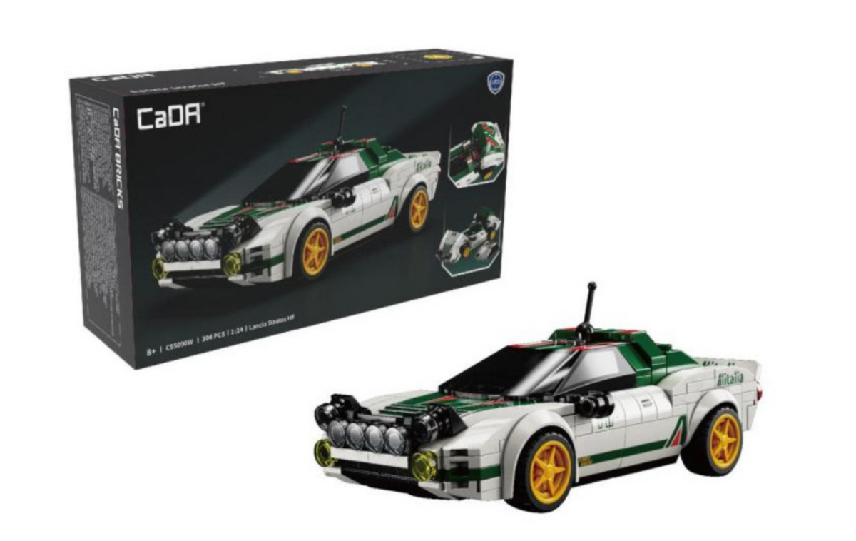 CaDA Lancia Stratos HF 1:24 304 Pieces Brick Model Kit C55090W