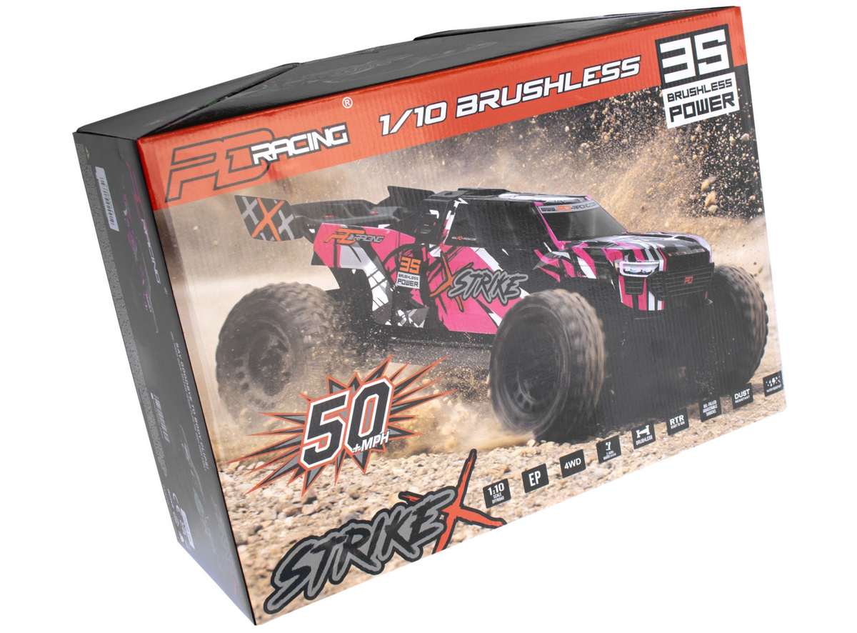 PD Racing Strike 3S RC RTR Brushless 4WD Truggy 1/10 Scale - Item #BS952R-P