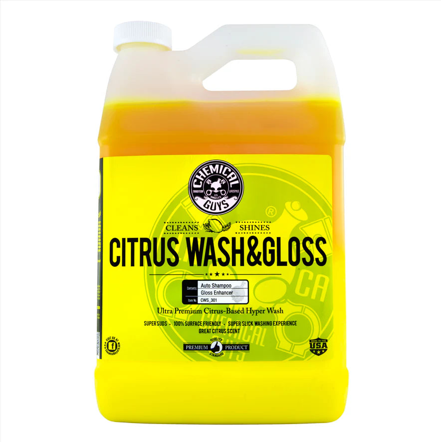 Chemical Guys Citrus Wash & Gloss Concentrated Car Wash