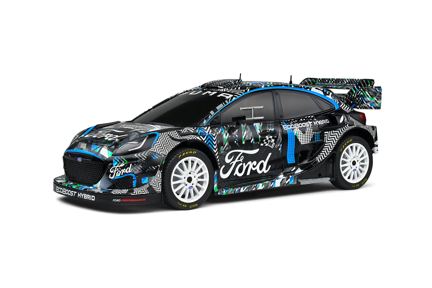 Solido Ford Puma Rally1 Hybrid Black Goodwood Festival of Speed 2021 1:18 S1809501