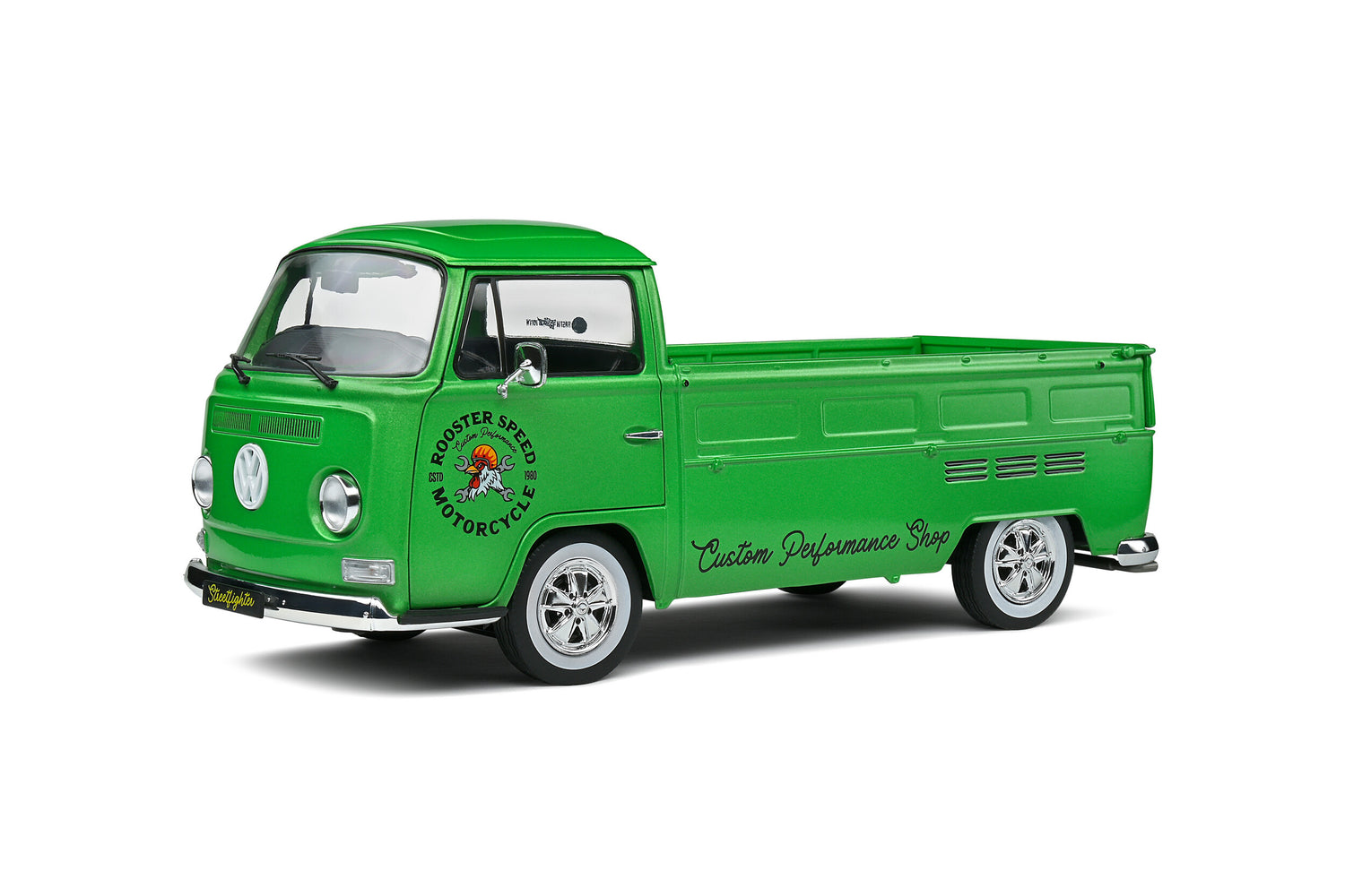 Solido VW T2 Pick Up Custom Apple Green 1968 1:18 S1809401