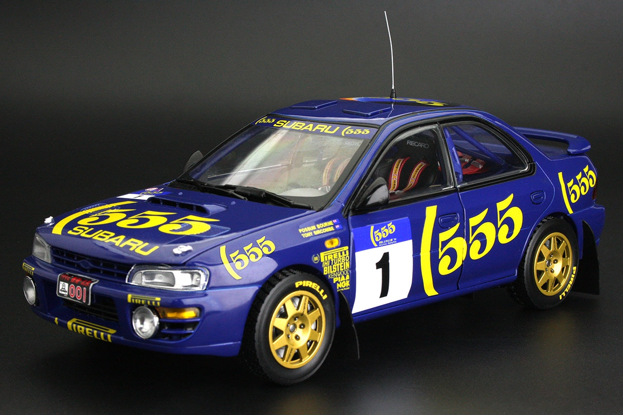 Sun Star Subaru Impreza 555 #1 P.Bourne/T.Sircombe Winner 555 Hong Kong Beijing Rally 1994 - 5525