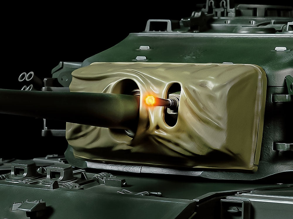 detail view of machine gun
