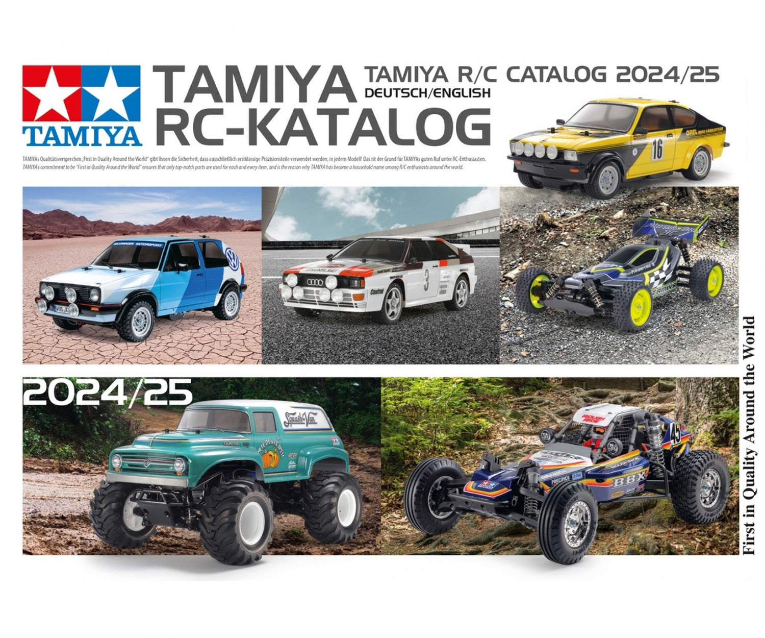 In depth Tamiya RC Catalogue 2024 / 2025