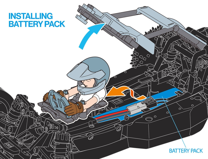 How to install battery image