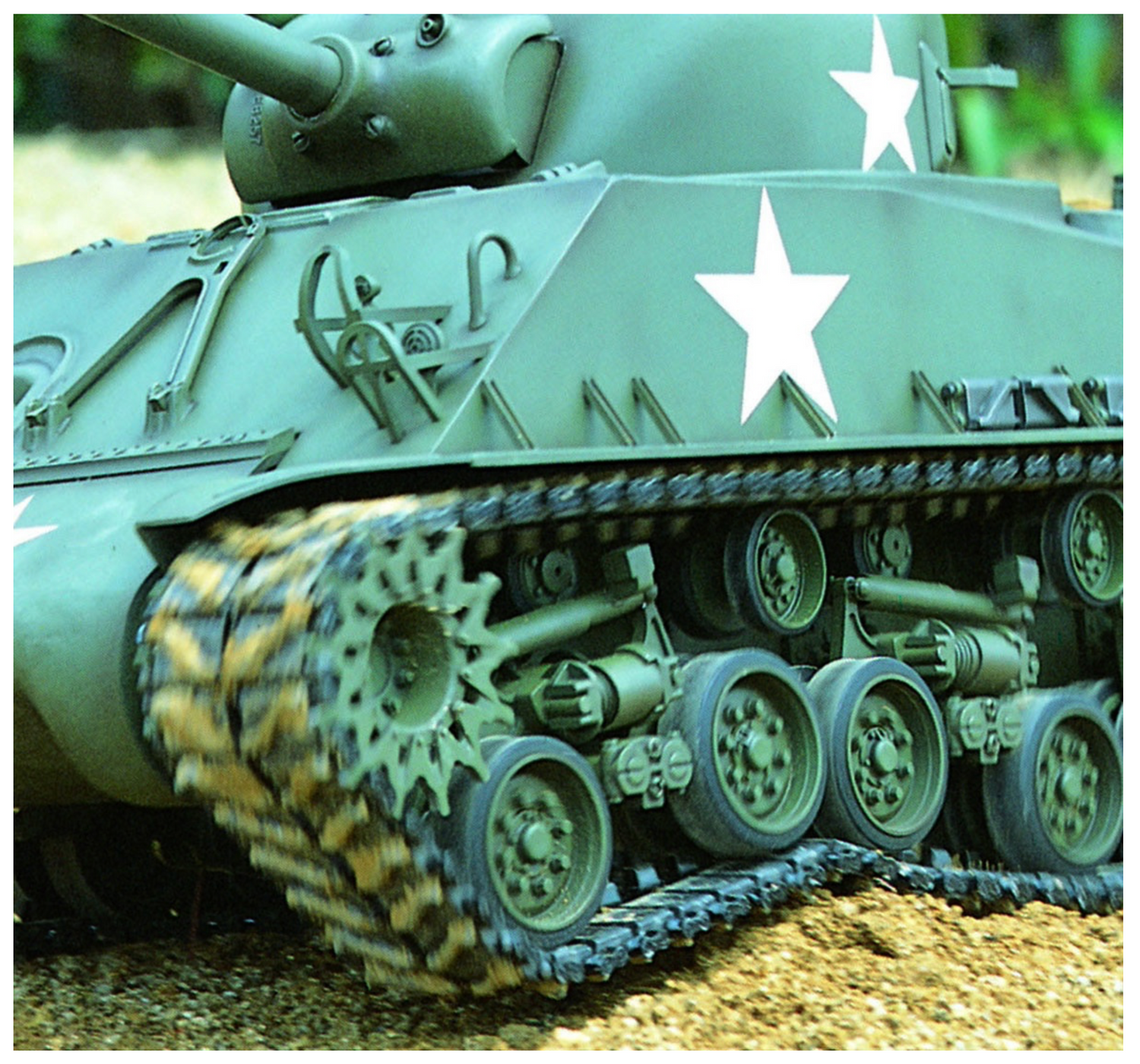 Track in motion view