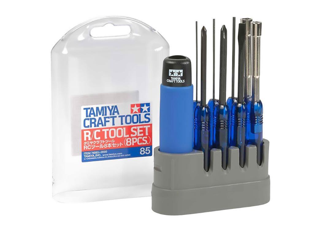 Tamiya RC Tool Set - 9 Piece - Item #74085