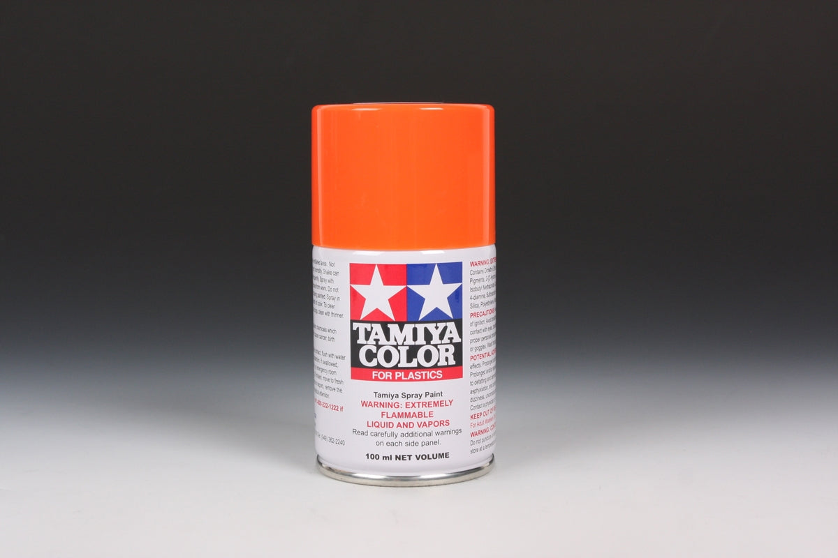 Tamiya TS-12 Orange Paint 100ml Spray Can - Item #85012