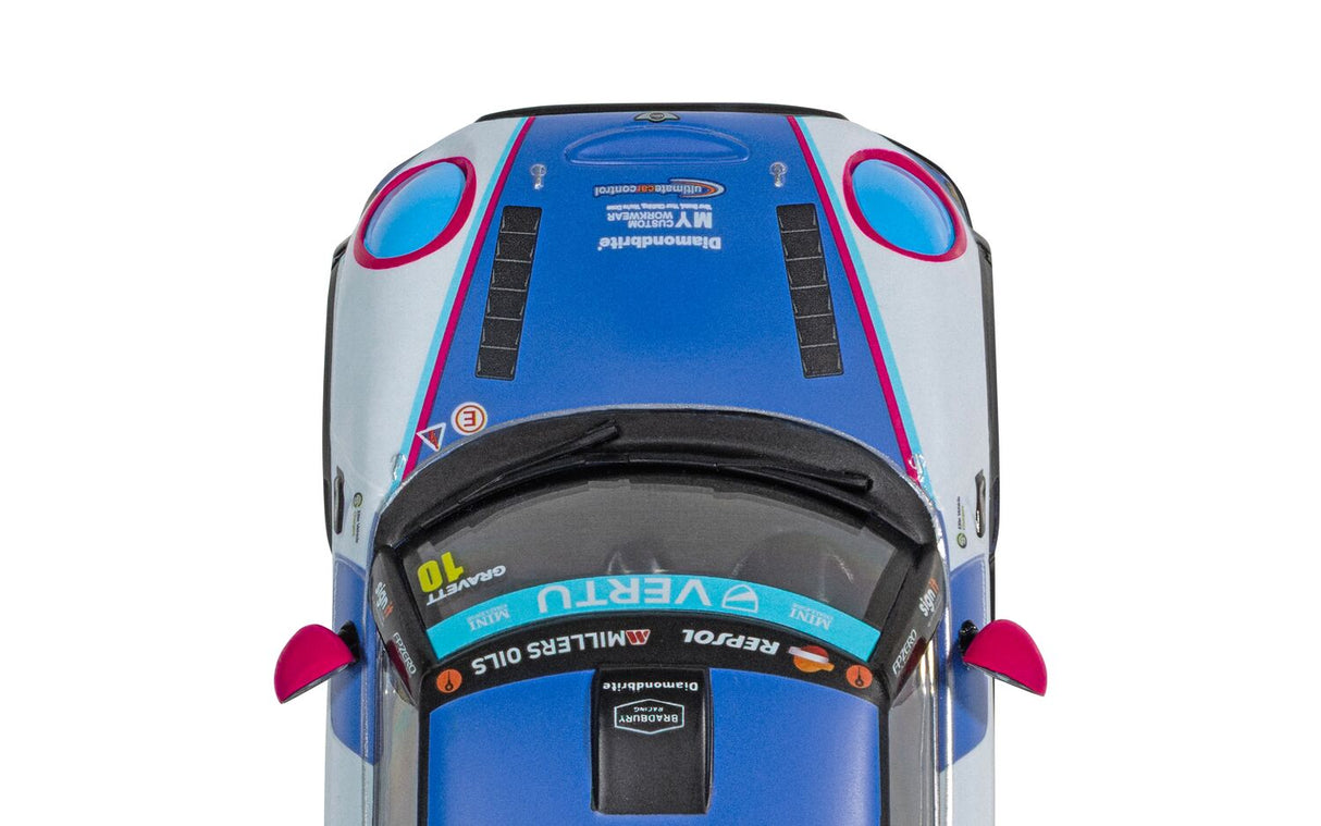 Scalextric Mini Cooper - Bradley Gravett 2024 C4410