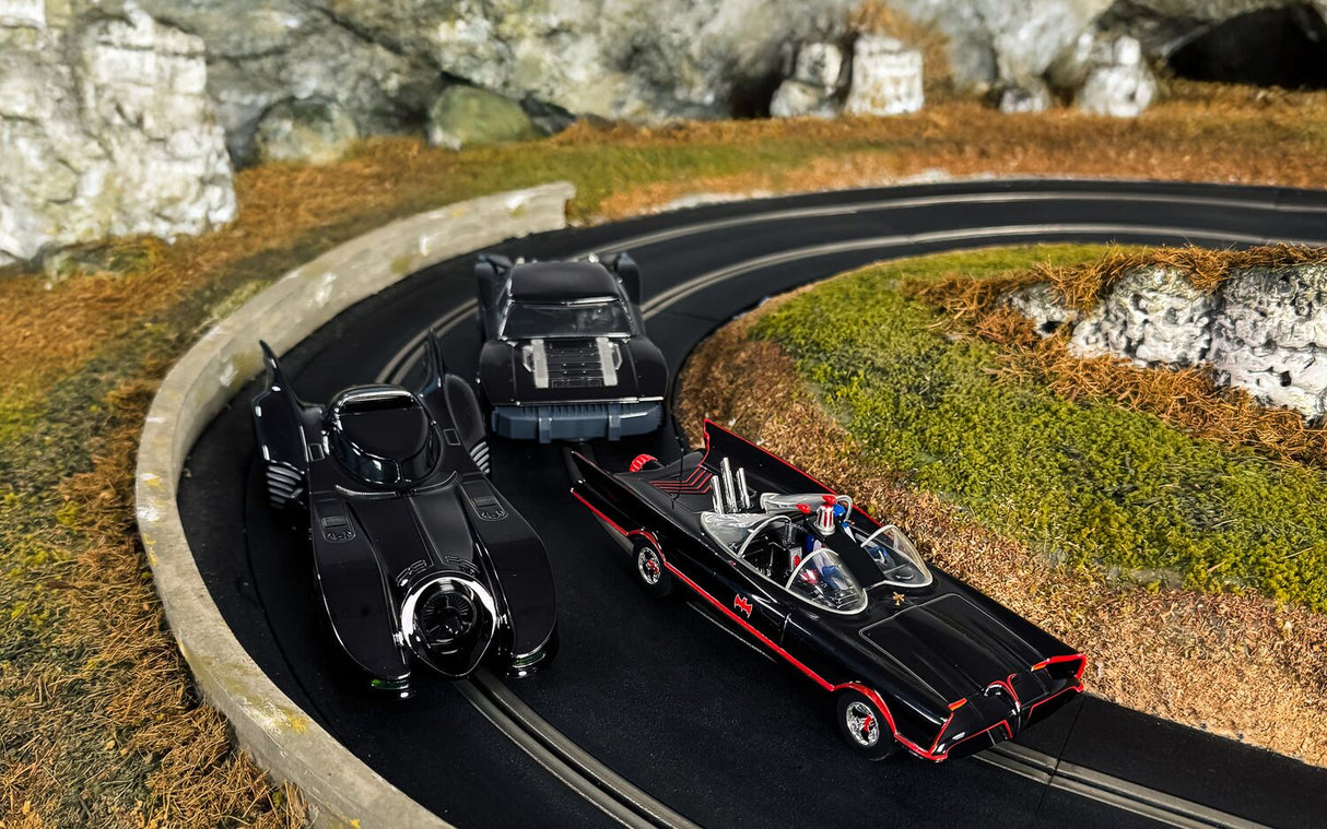 Scalextric Batmobile Ultimate Collection - Chromed Triple Car Pack C4575A