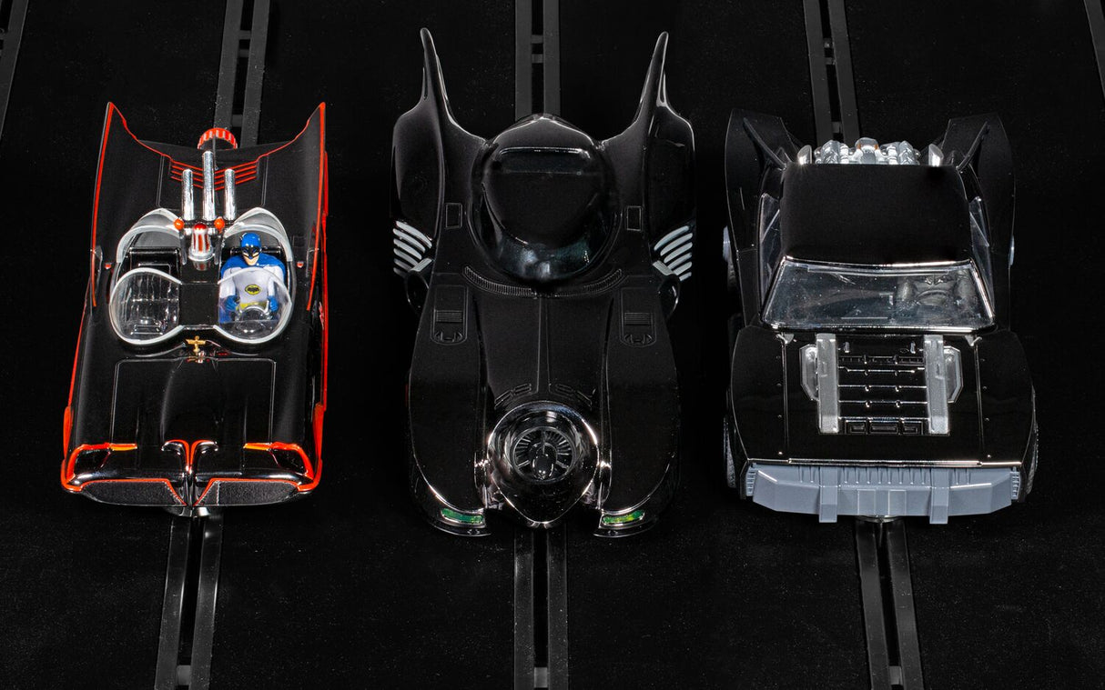 Scalextric Batmobile Ultimate Collection - Chromed Triple Car Pack C4575A