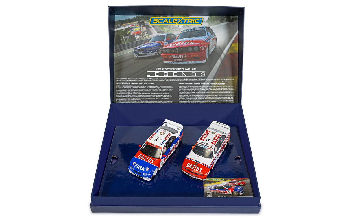Scalextric Spa 24H Winners BMW - Twin Car Pack C4587A