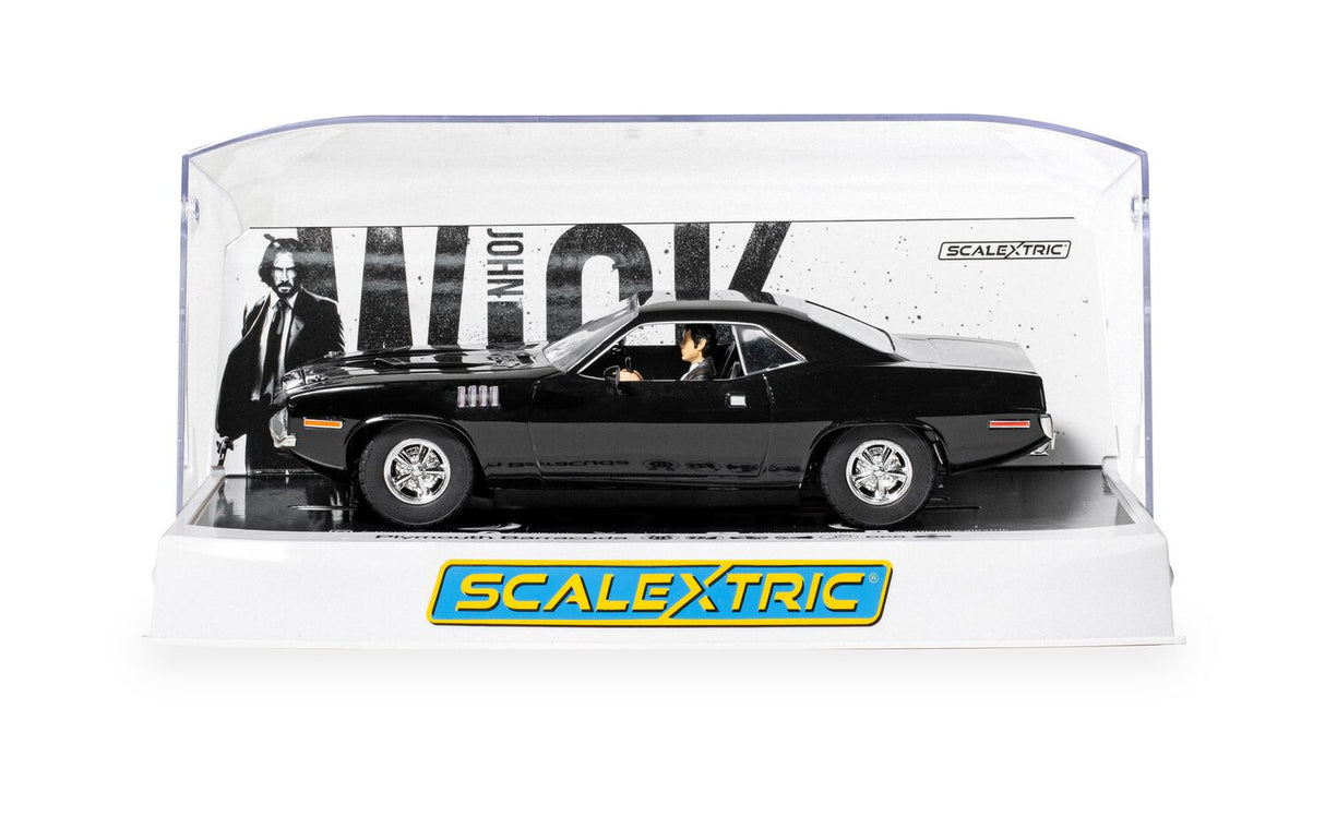 Scalextric Plymouth Barracuda - John Wick Chapter 4 - C4595