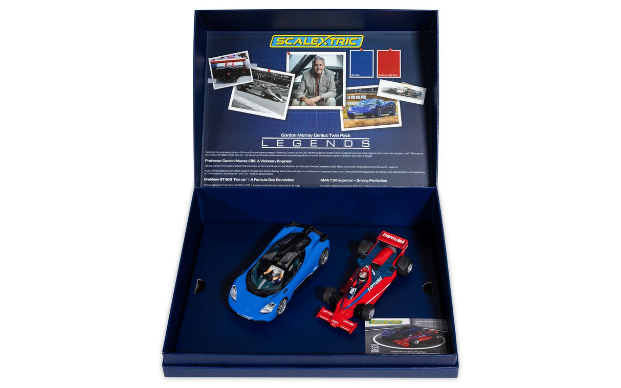 Scalextric Gordon Murray Design Genius - Twin Car Pack - C4601A
