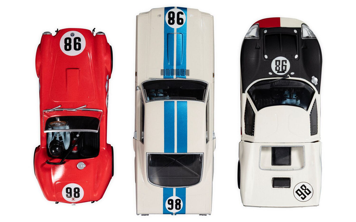 Scalextric Ken Miles - Triple Car Pack Ford / Shelby C4619A