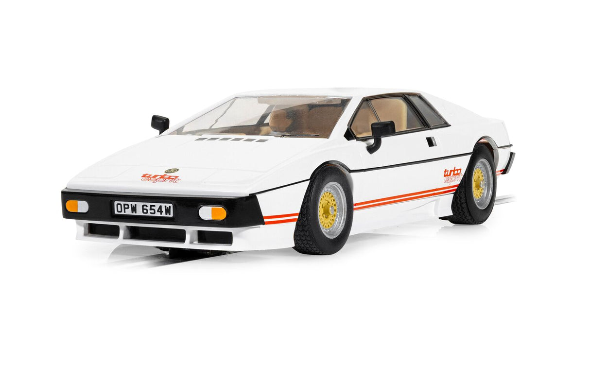 Scalextric Lotus Esprit Turbo White - James Bond 'For Your Eyes Only' C4631