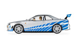 Scalextric Nissan Skyline GT-R (R34) - 2 Fast 2 Furious - Brian O'Conner C4674