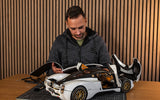 Pocher Pagani Utopia Coupé - Bianco Perla - 1:8 Scale Assembly Kit - HK123