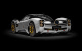 Pocher Pagani Utopia Coupé Bianco Perla, Display Case & Instruction Manual - 1:8 Scale Assembly Kit - BUNDLEP09