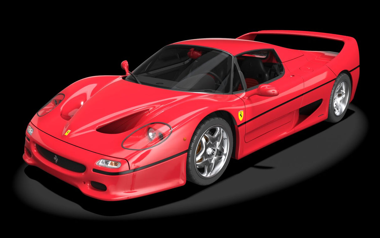 Pocher Ferrari F50 - Rosso Corsa - 1:8 Scale Assembly Kit - HK62