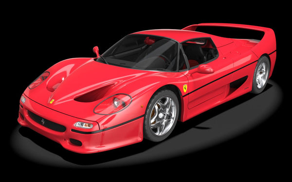 Pocher Ferrari F50 - Rosso Corsa - 1:8 Scale Assembly Kit - HK62