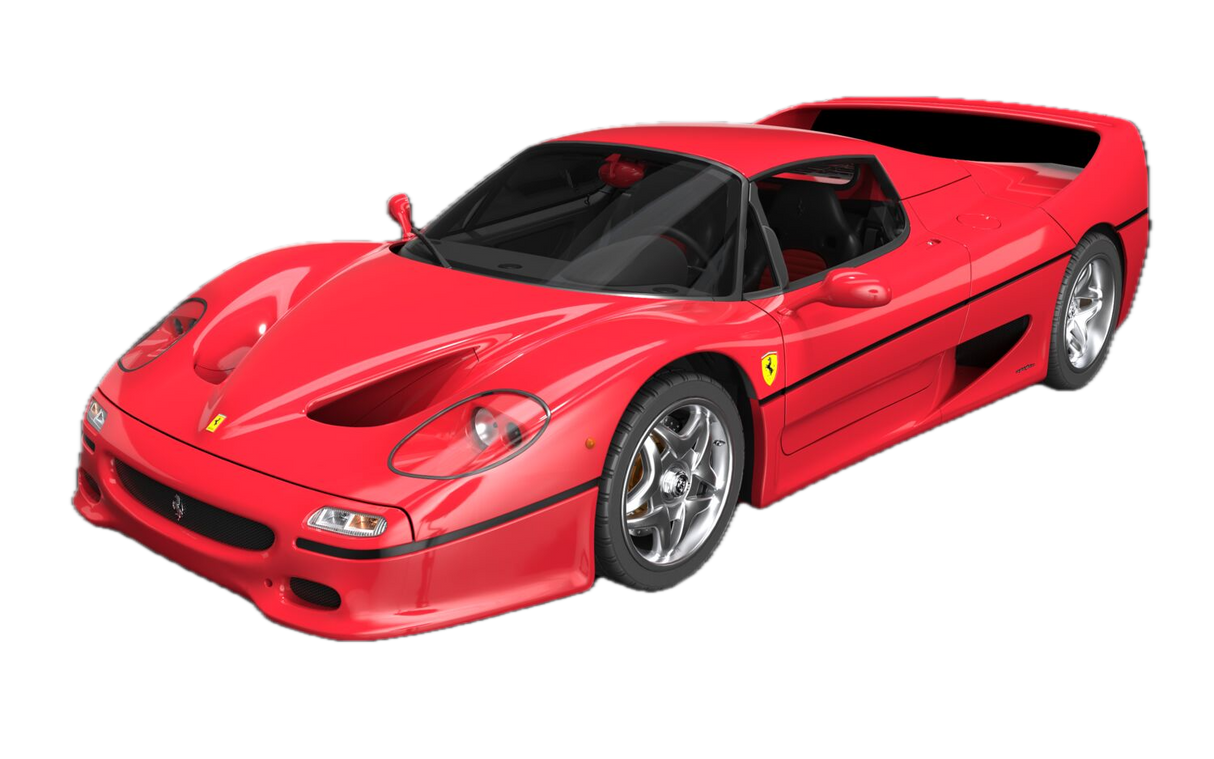 Pocher Ferrari F50 - Rosso Corsa - 1:8 Scale Assembly Kit - HK62