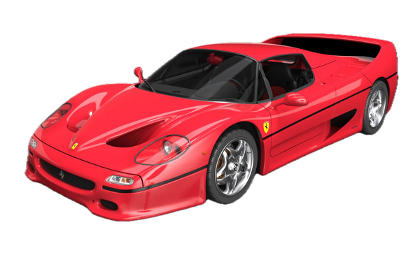 Pocher Ferrari F50 - Rosso Corsa - 1:8 Scale Assembly Kit - HK62