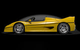 Pocher Ferrari F50 - Giallo Modena - 1:8 Scale Assembly Kit - HK63