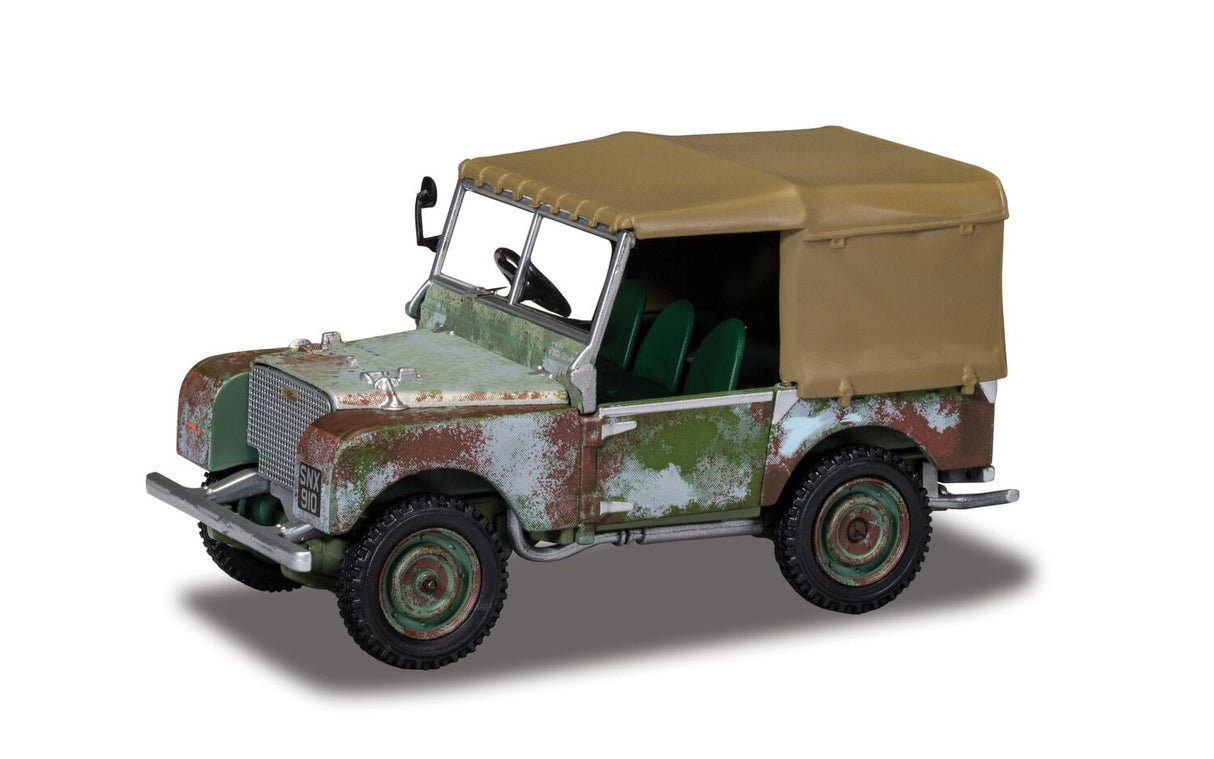 Corgi Land Rover Series I 80" - Light Green (Weathered) VA11119 1:43