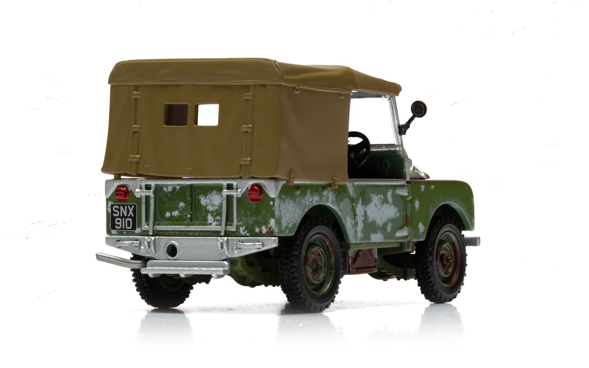 Corgi Land Rover Series I 80" - Light Green (Weathered) VA11119 1:43