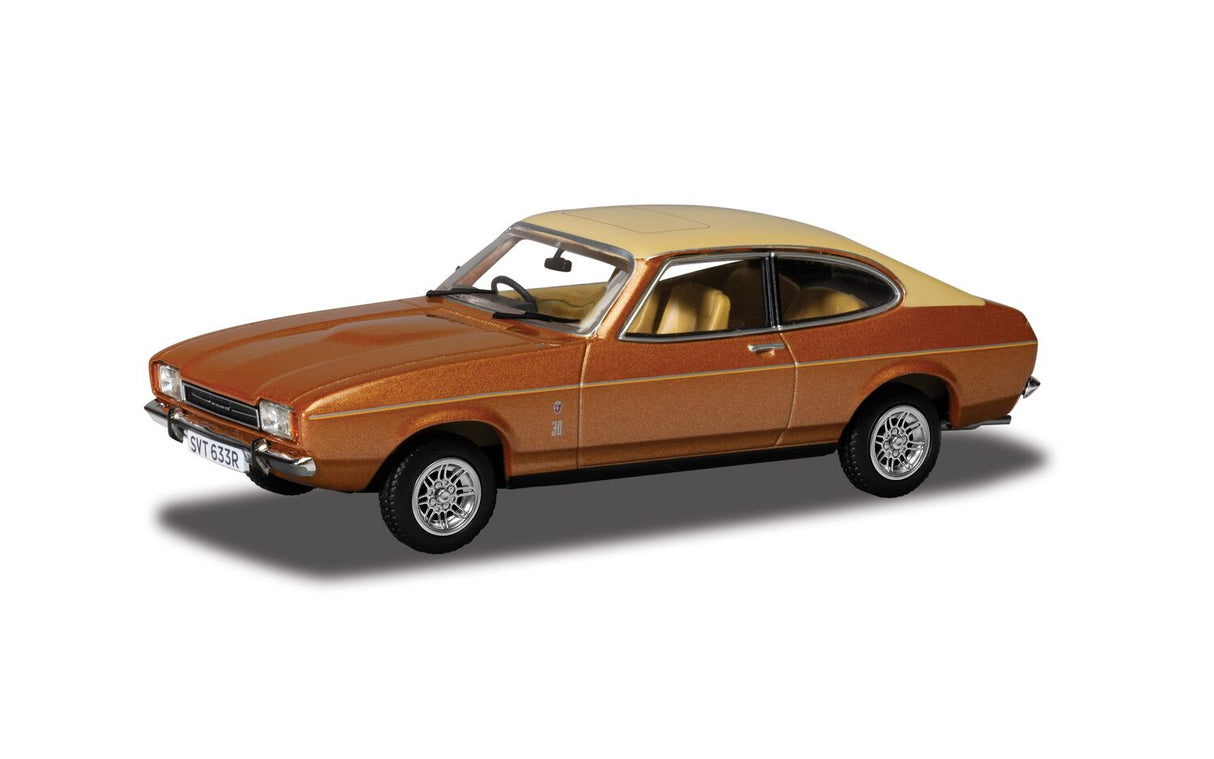 Corgi Ford Capri Mk2 3.0 Ghia - Saturn Gold VA15406 1:43