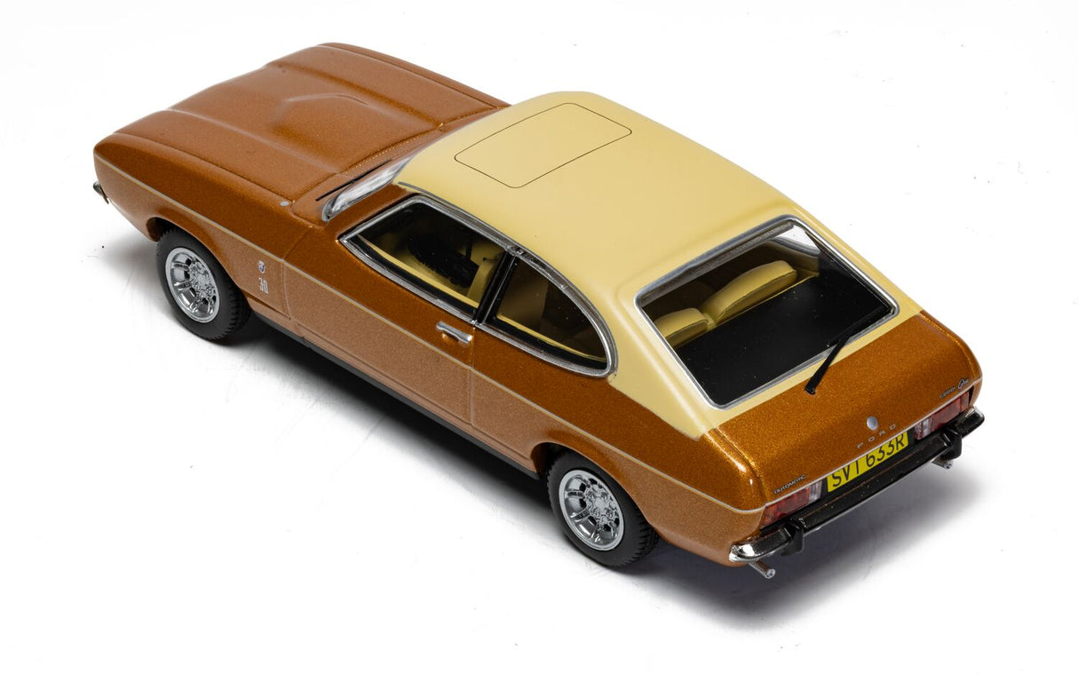 Corgi Ford Capri Mk2 3.0 Ghia - Saturn Gold VA15406 1:43