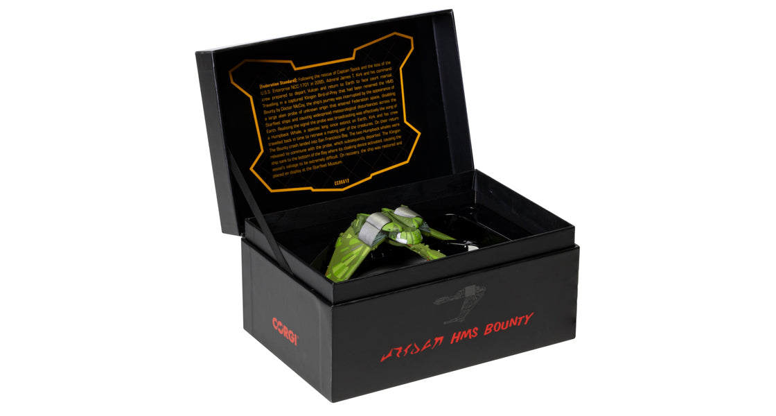 Corgi Star Trek Combo USS Enterprise NCC-1701 [Refit] CC98001 + Klingon Bird-of-Prey [HMS Bounty] (The Voyage Home) CC96612