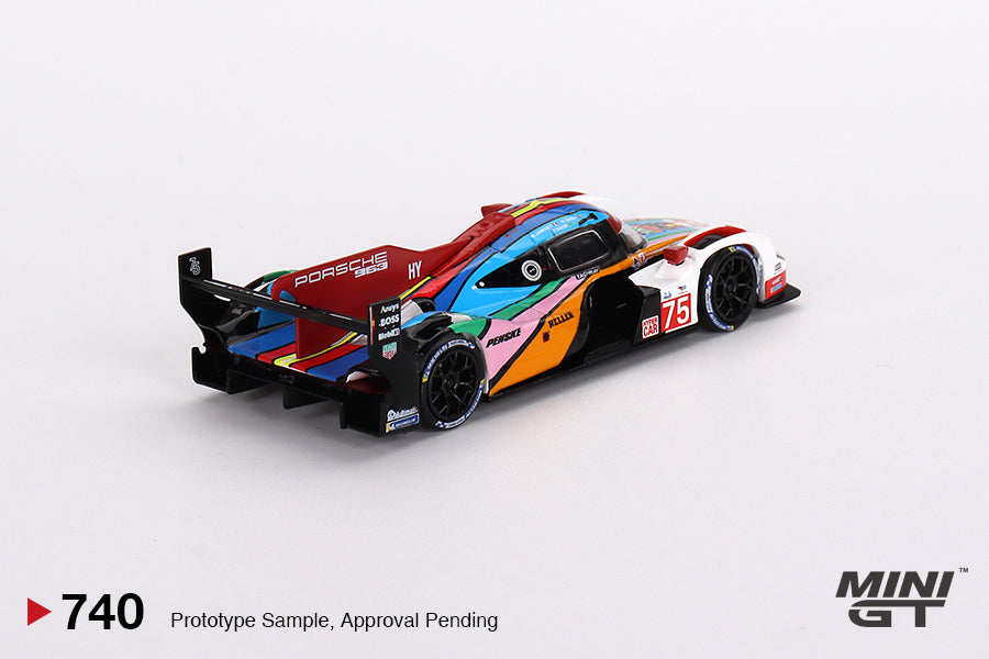Mini GT Porsche 963 #75 Porsche Penske Motorsport 2023 24 Hrs of Le Mans - MGT00740