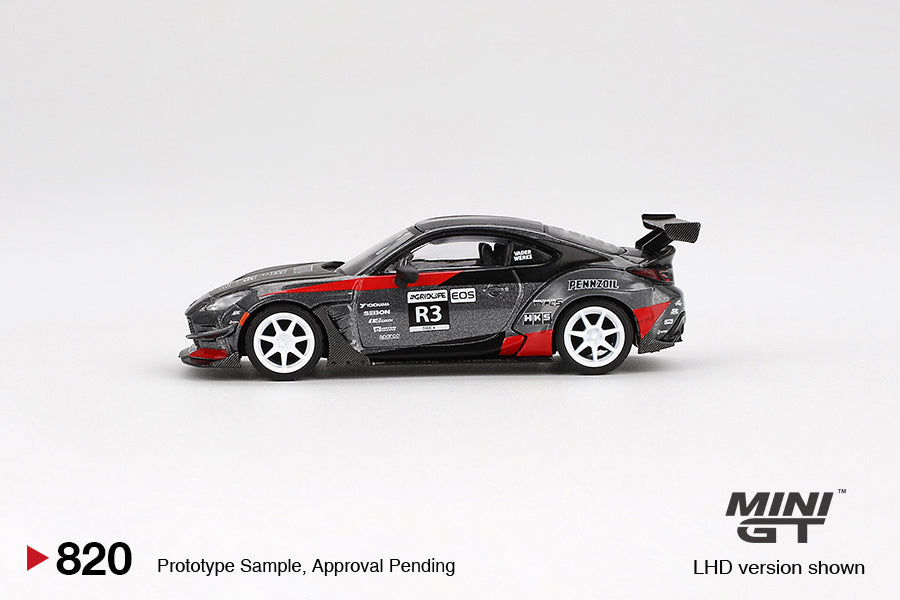 Mini GT Toyota GR86 Larry Chen's HKS Turbocharged GR86 LHD - MGT00820-L